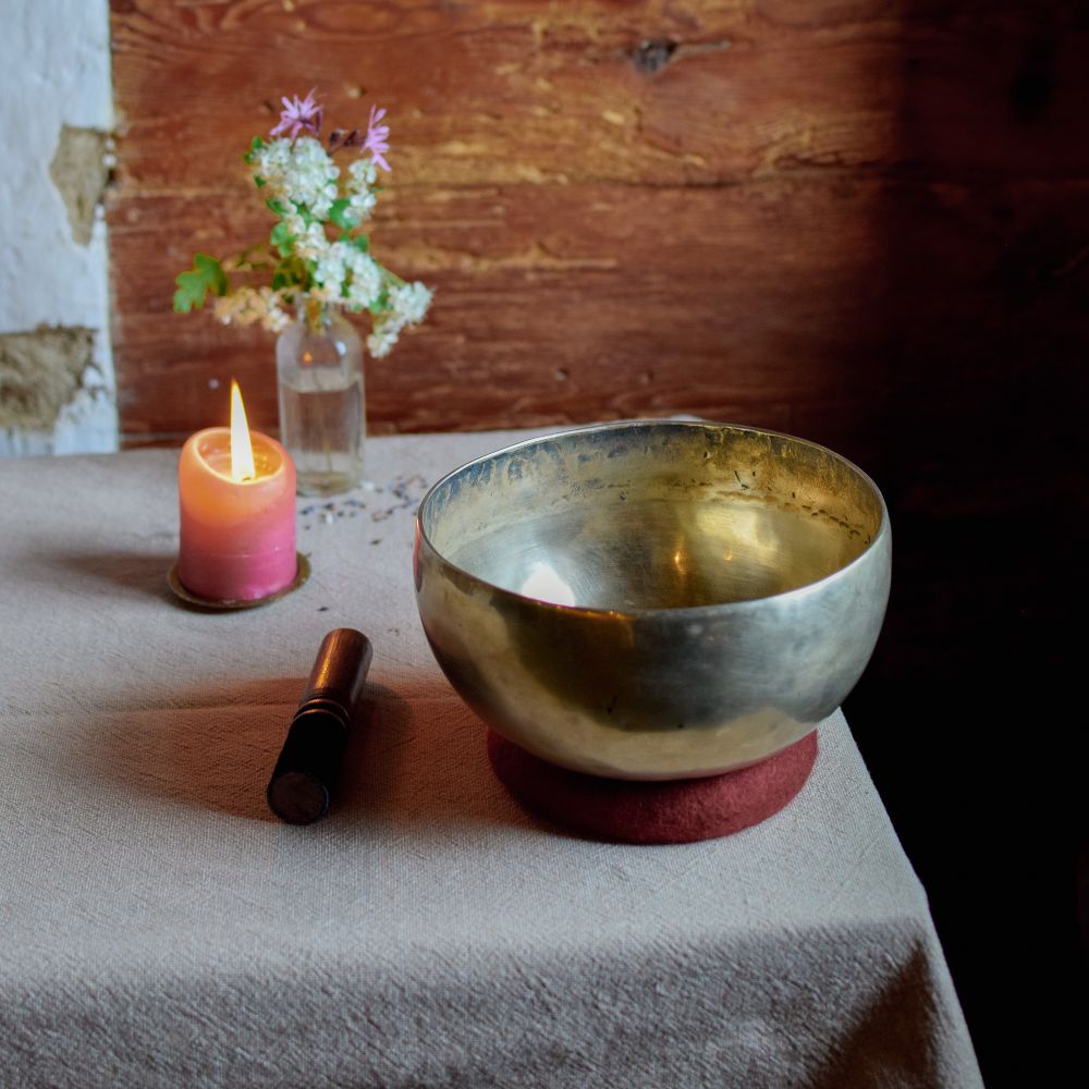 Klangschale gehämmert