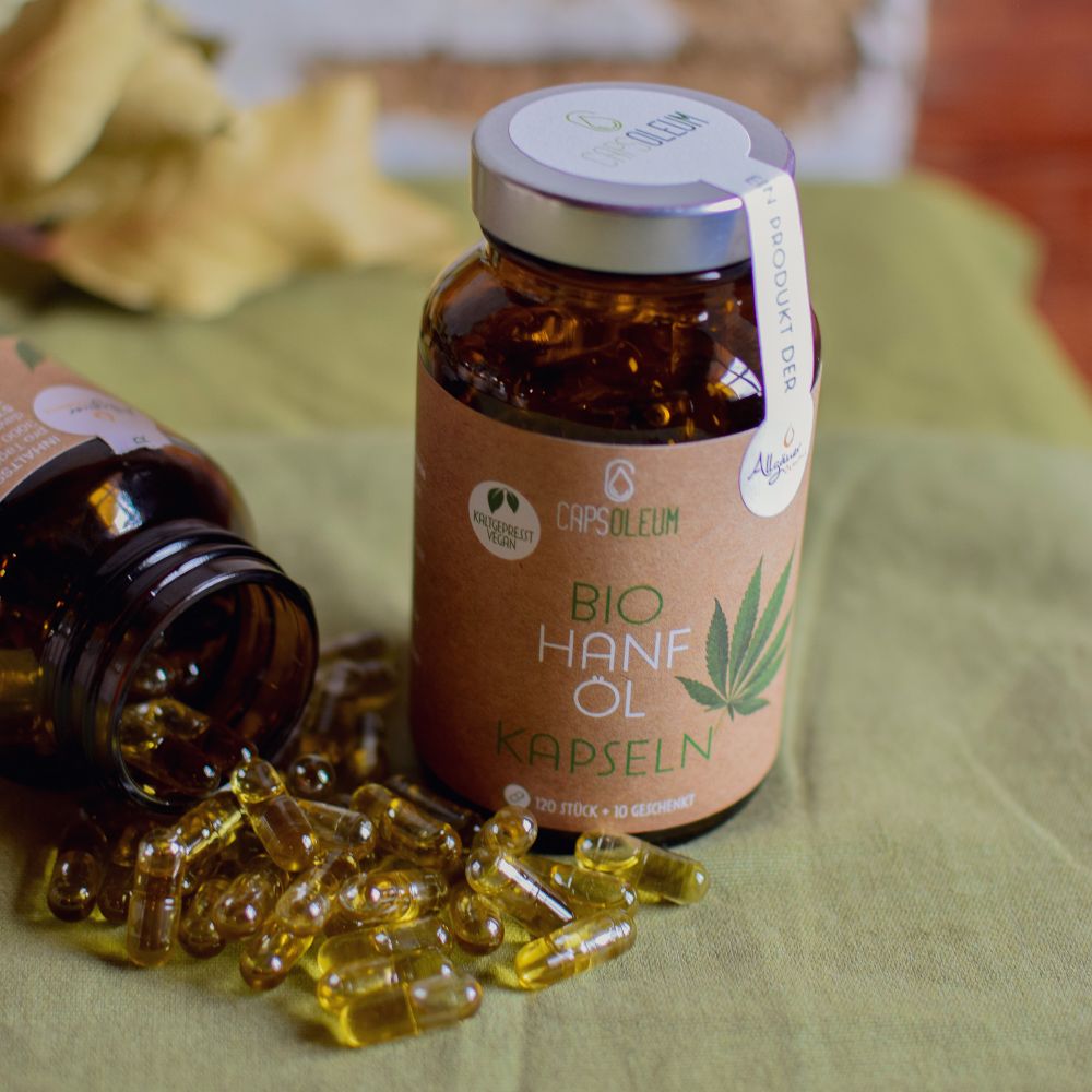 Bio Hanföl Kapseln