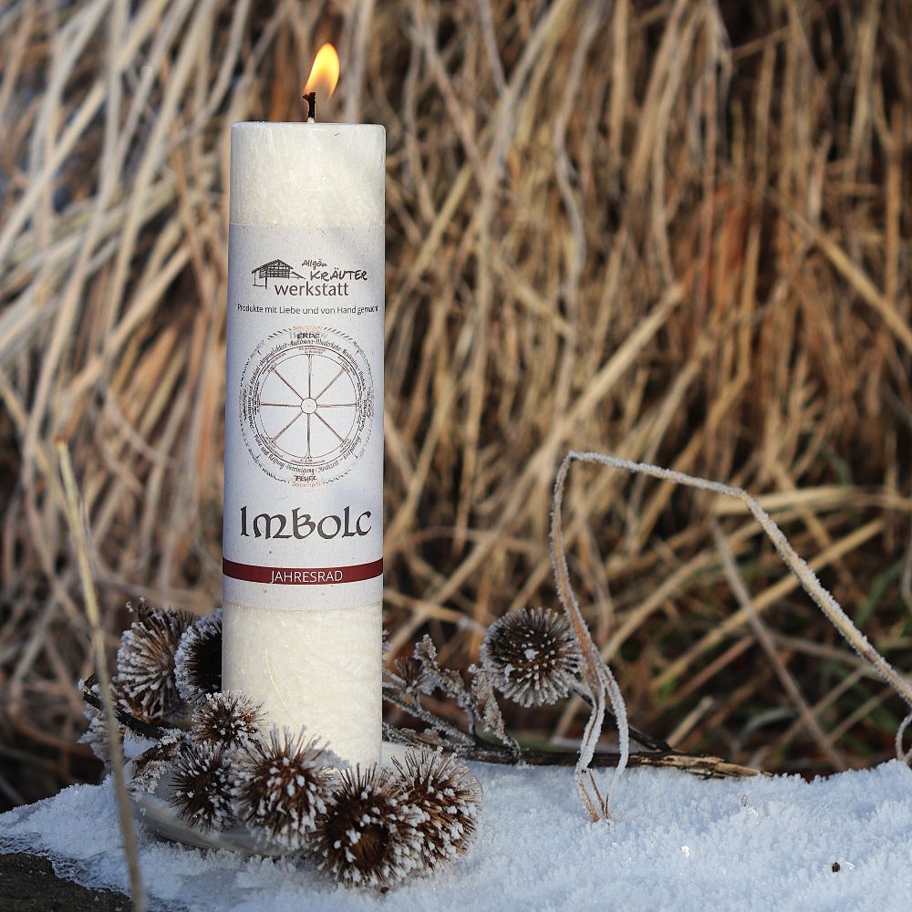 Imbolc - Kerze