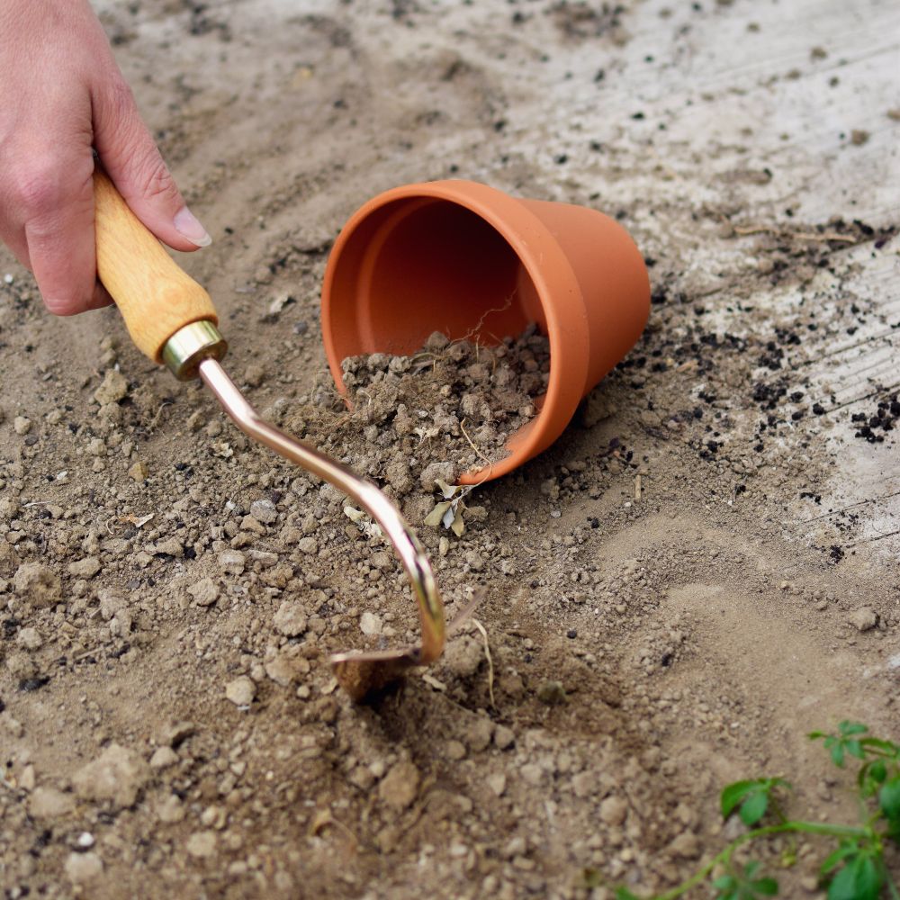 Kleine Spitzhacke aus Kupfer