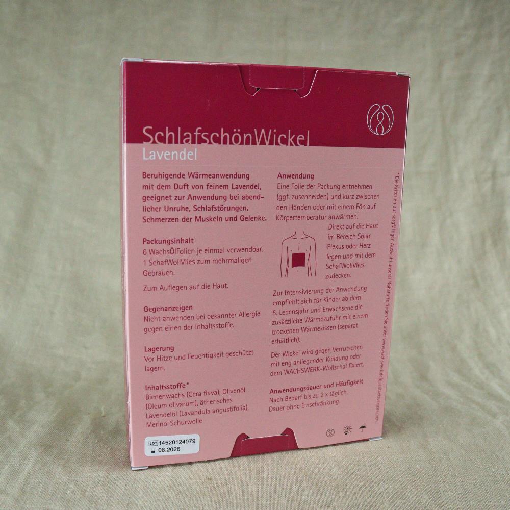 Schlafschön Wickel Lavendel Schlafschön Wickel Lavendel