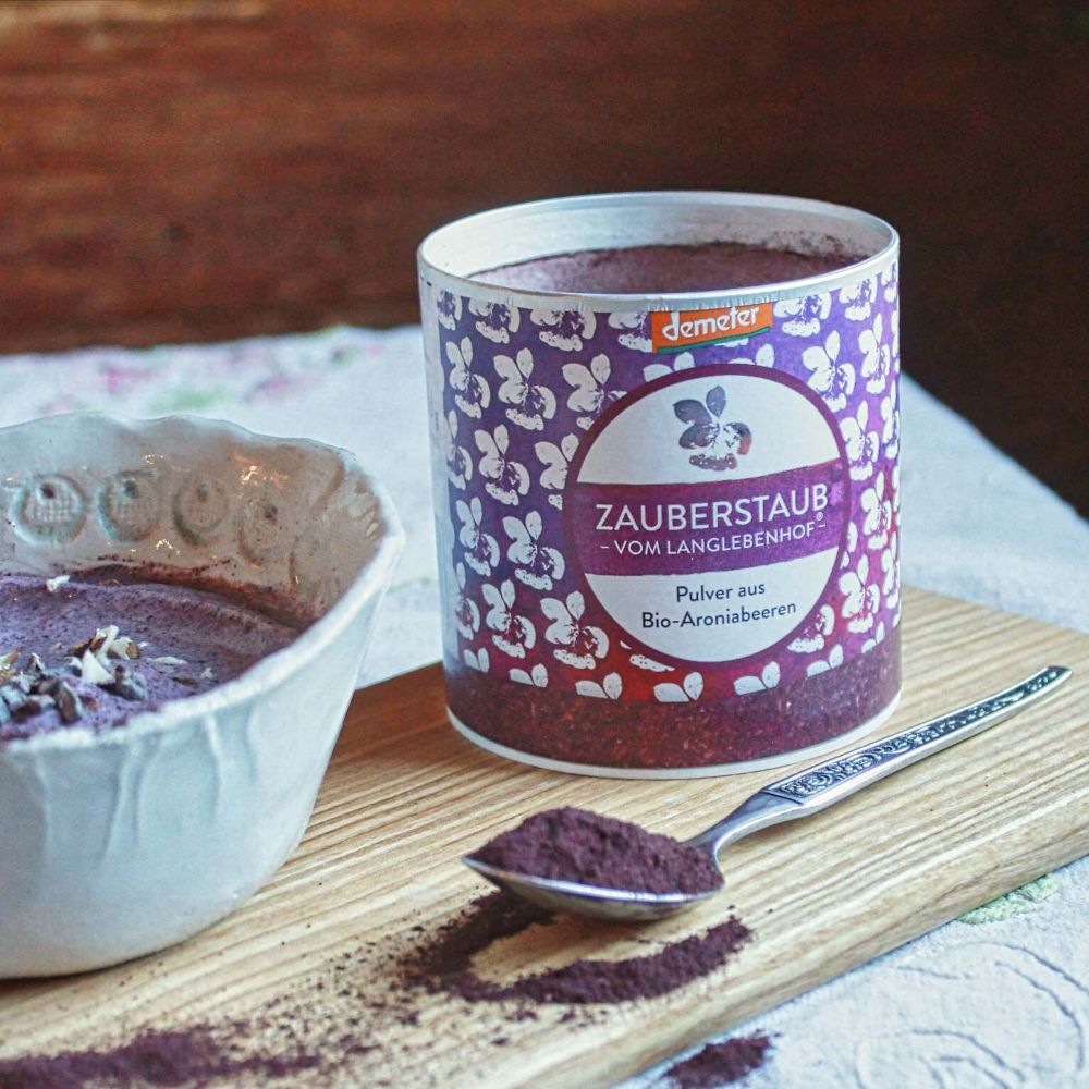 Aroniapulver Zauberstaub Langlebenhof