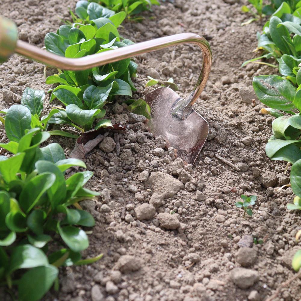 Kleine Ziehhacke aus Kupfer