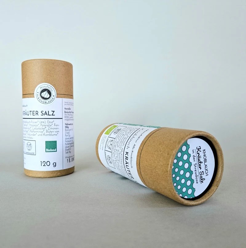 Albknoblauch Kräuter Knoblauch Salz