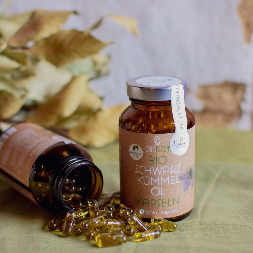 Bio Schwarzkümmelöl Kapseln