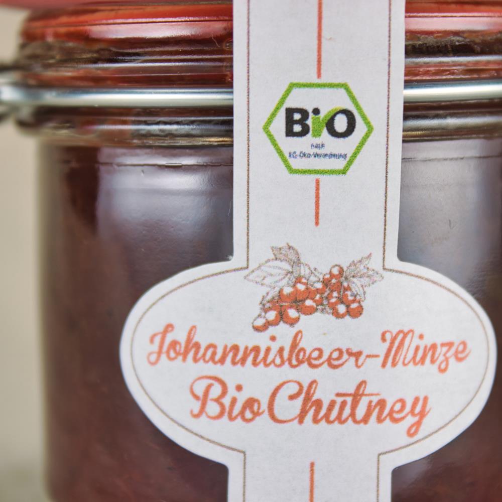 Johannisbeer-Minze Bio-Chutney