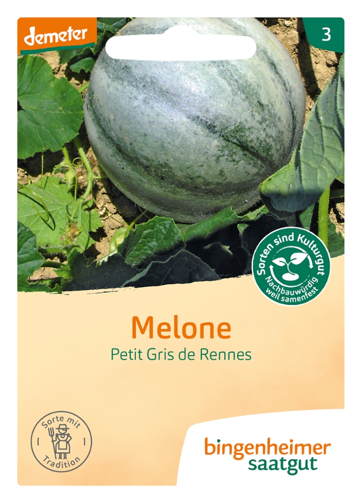 Cantaloupe Melone 'Petit Gris de Rennes'