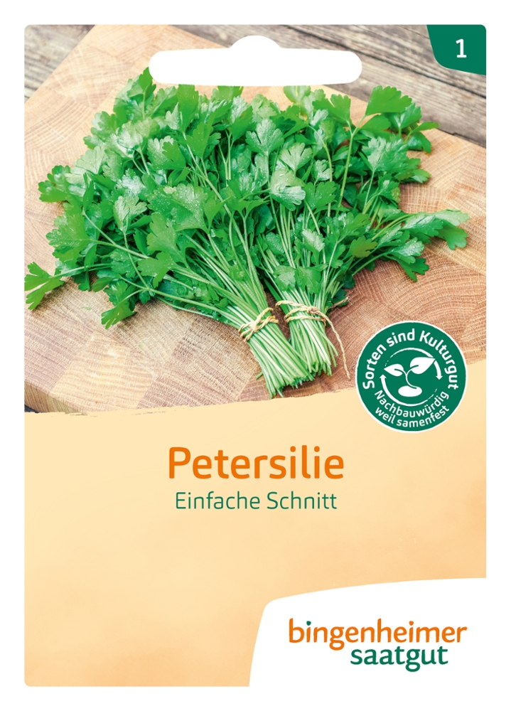 Glatte Petersilie 'Einfacher Schnitt 3'