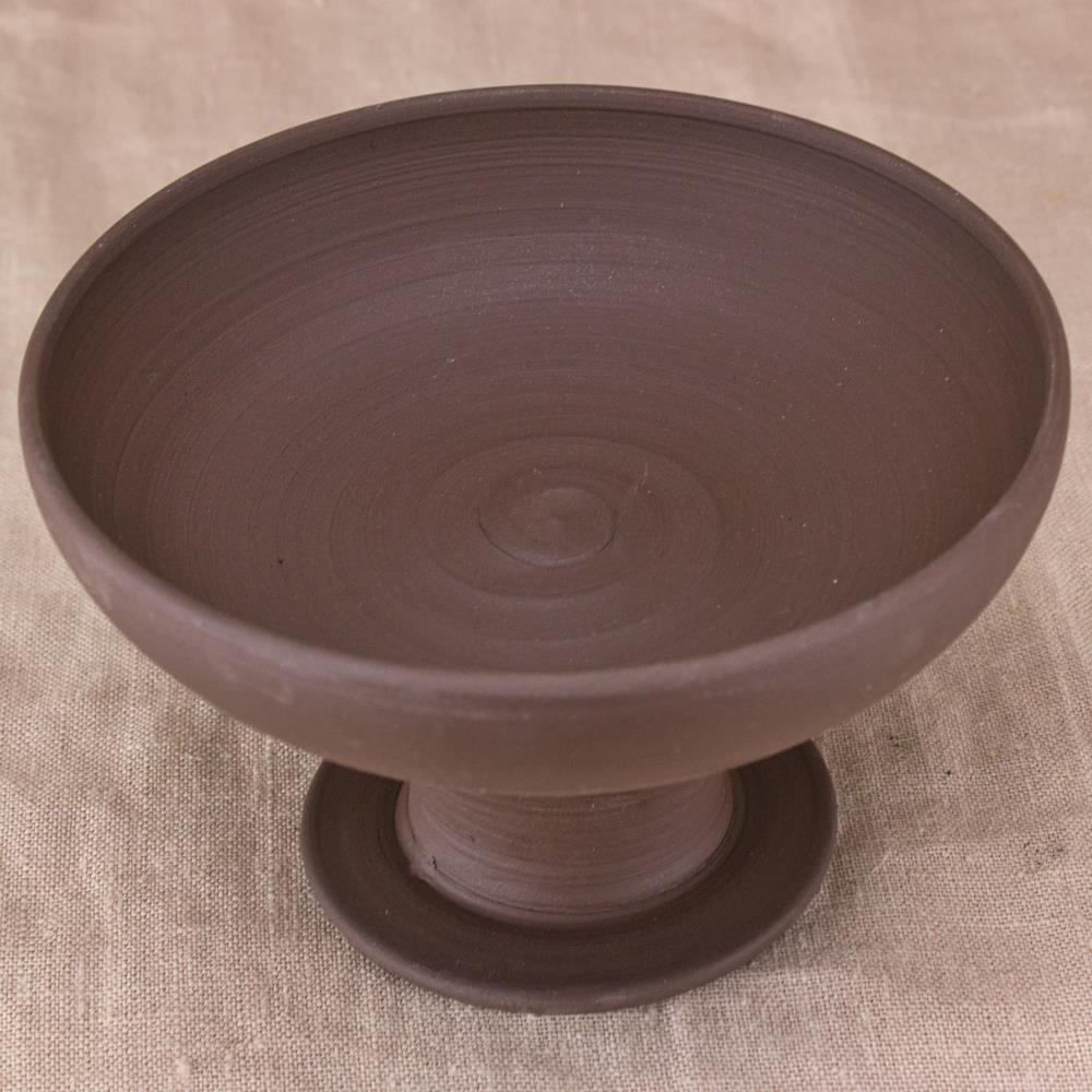 Getöpferte Räucherschale