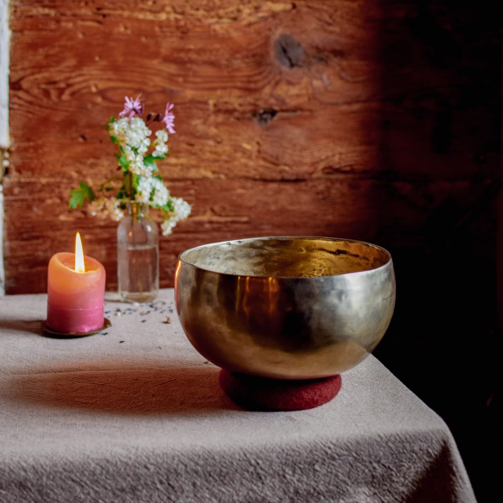 Klangschale gehämmert