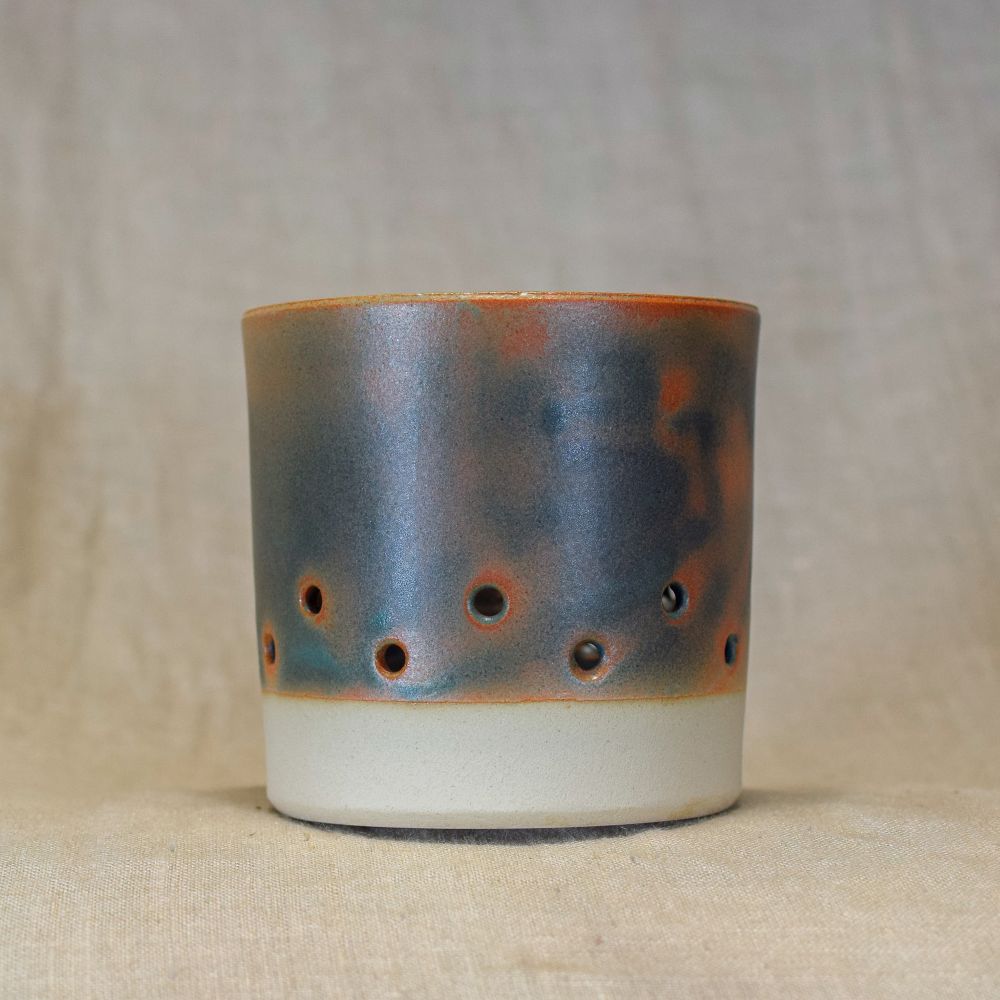 Räucherstövchen mit hellem Band