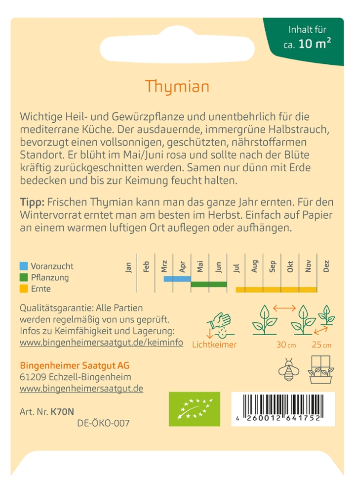 Thymian 'Deutscher Winter'