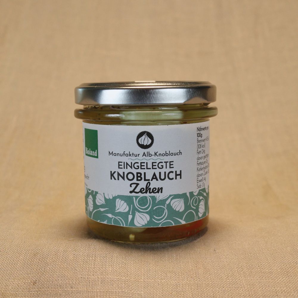 Eingelegte Knoblauch Zehen