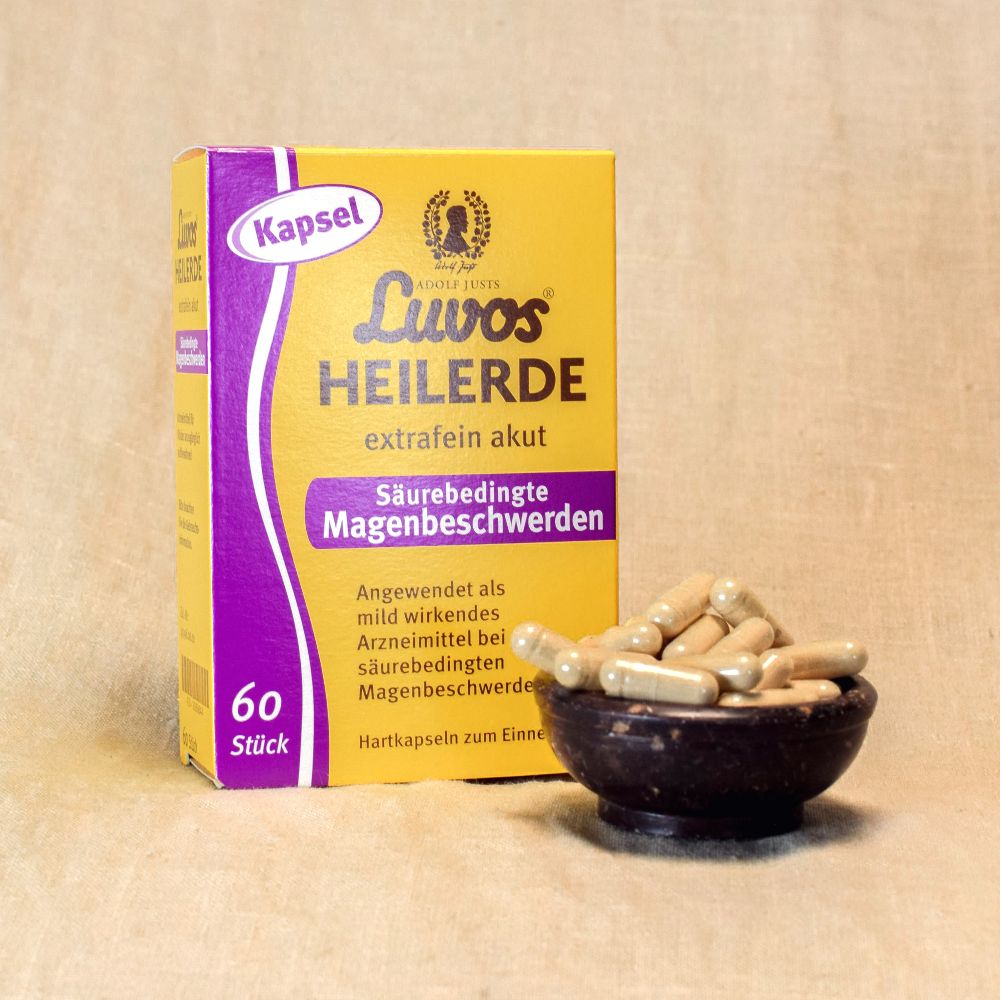 Luvos Heilerde extrafein akut 60 Kapseln