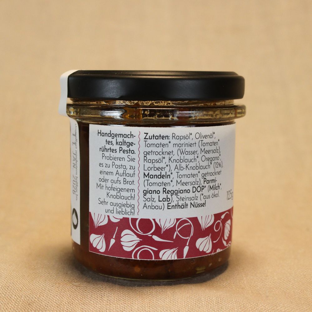 Alb-Knoblauch Rotes Knoblauchpesto