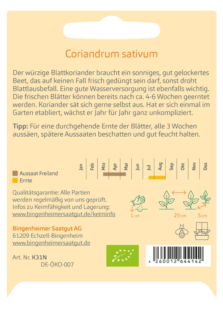 Koriander 'Konrad'