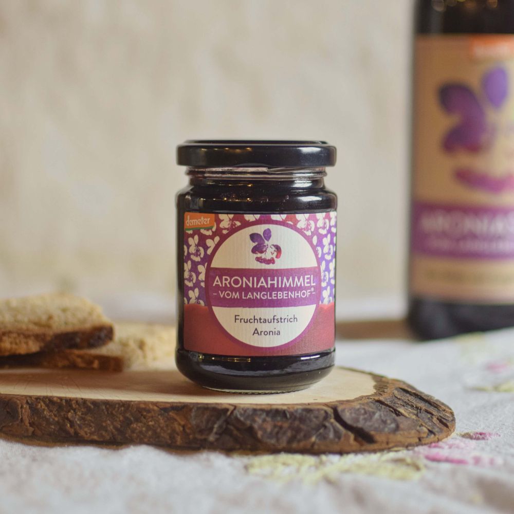 Aroniahimmel Fruchtaufstrich Langlebenhof