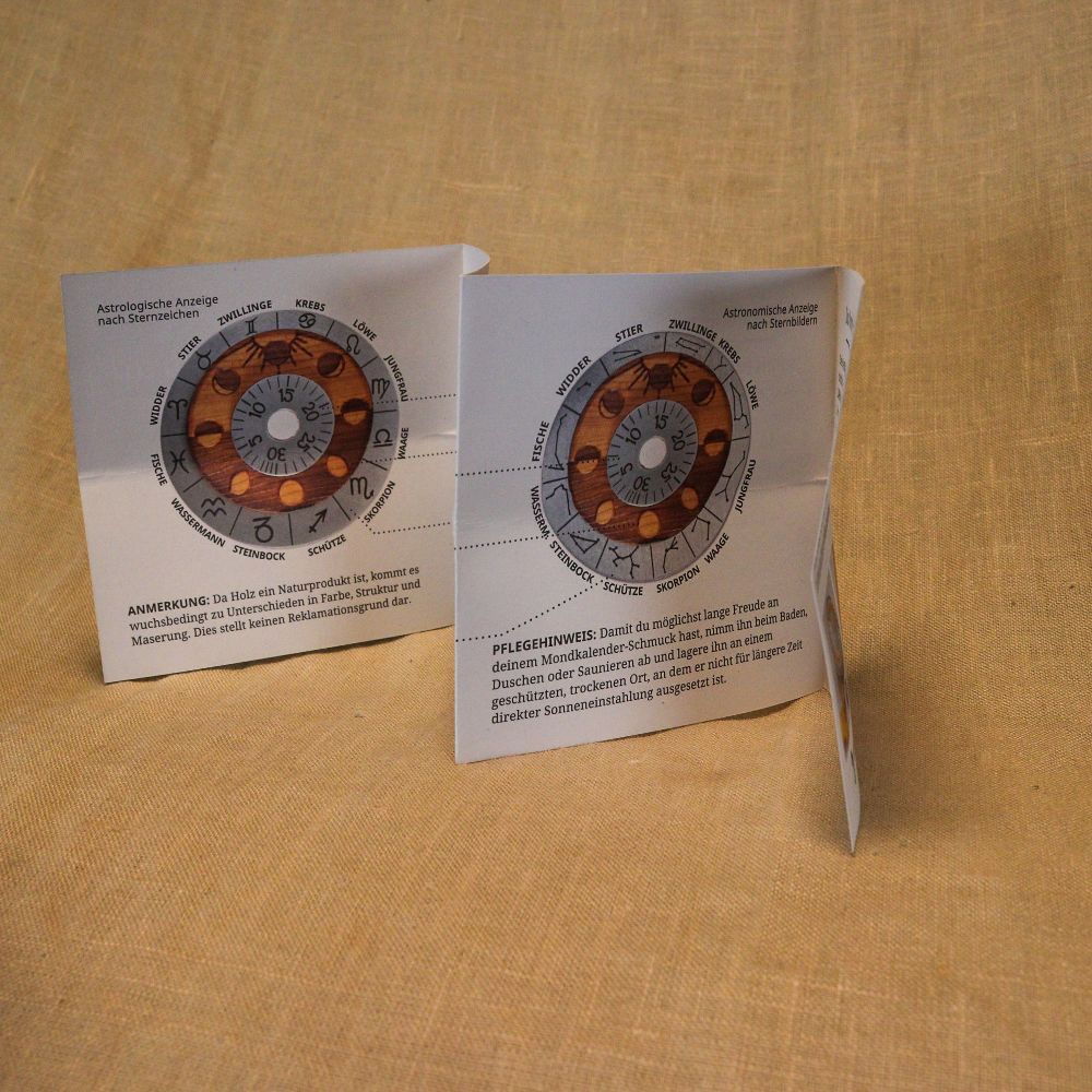 Amulett Mondkalender