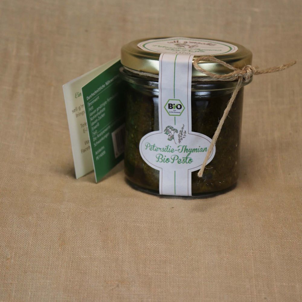 Petersilie Thymian Bio-Pesto