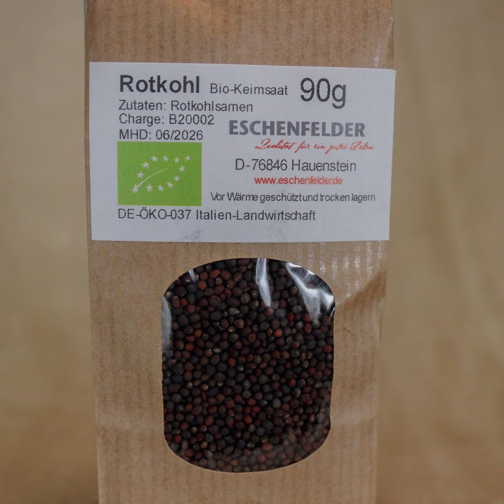 Rotkohl Bio Keimsaat