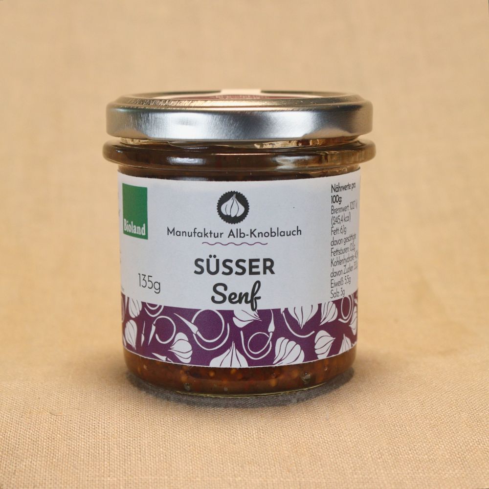 Süßer Senf Albknoblauch