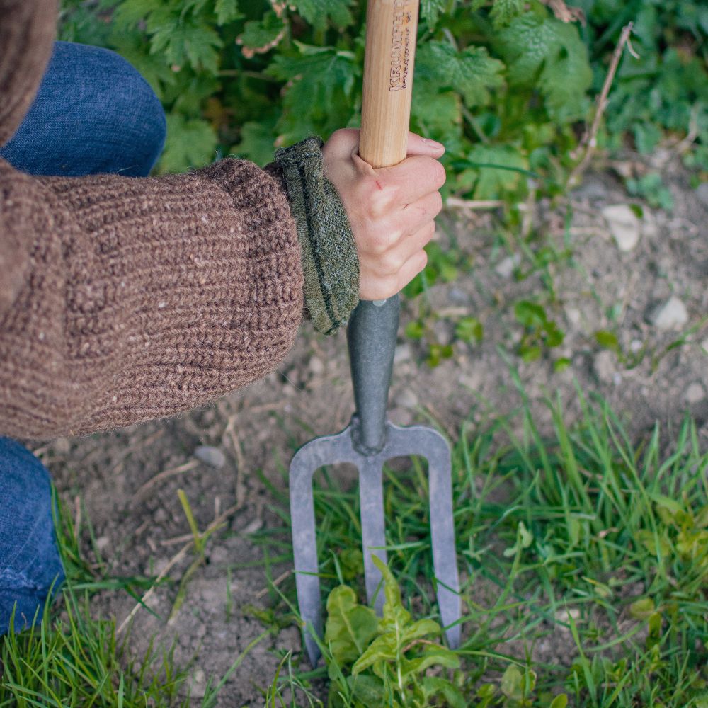 Staudengabel mit Eschen-T-Stiel