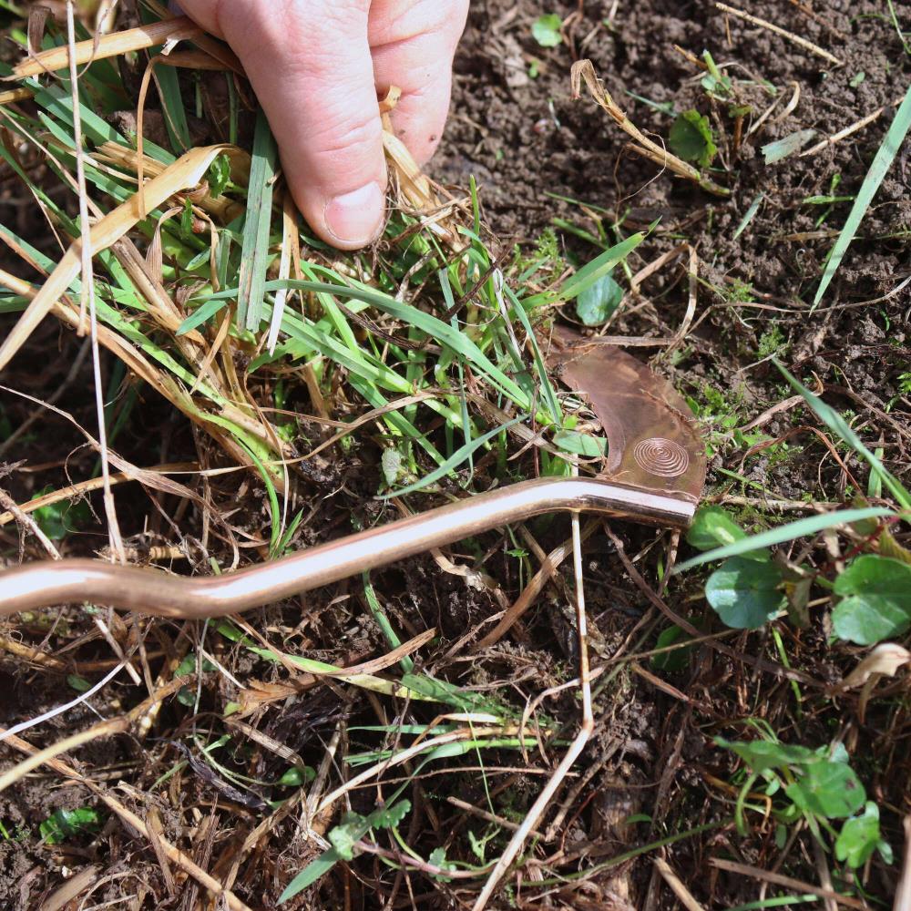 Kupfer Unkrautsichel