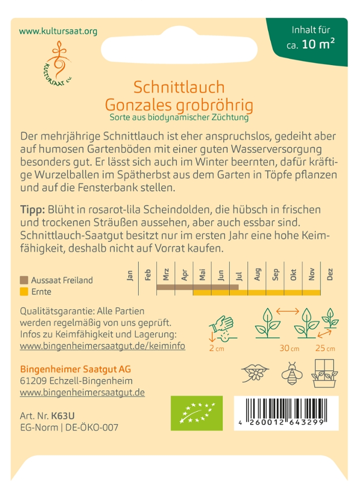 Schnittlauch 'Gonzales'