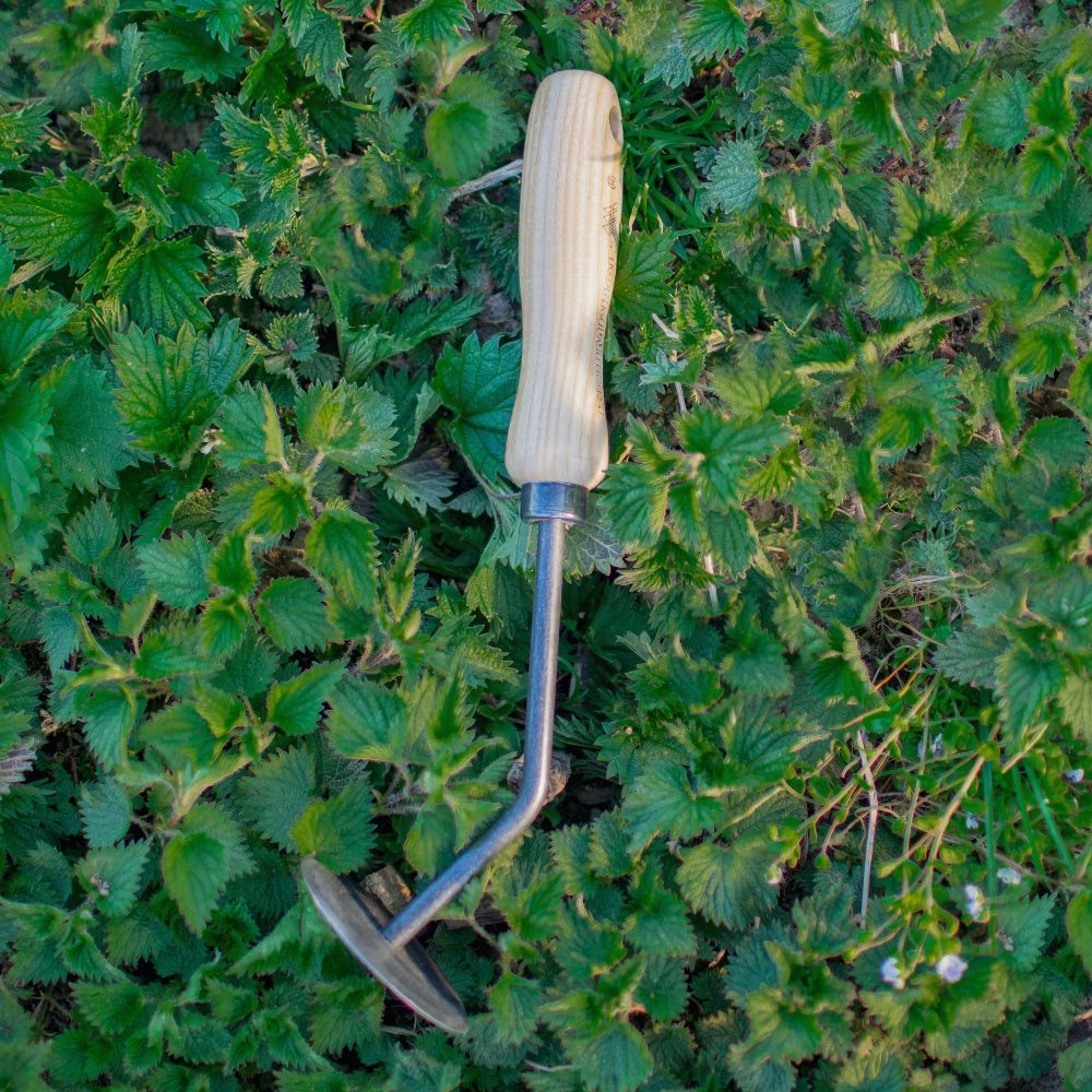 Gartendisk - Unkrautmesser mit Eschengriff