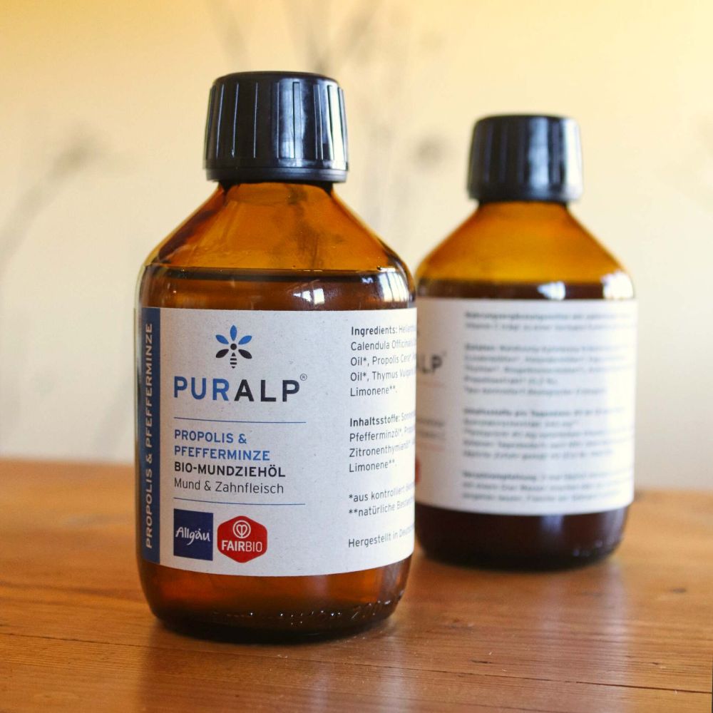 Mundziehöl Propolis & Pfefferminze
