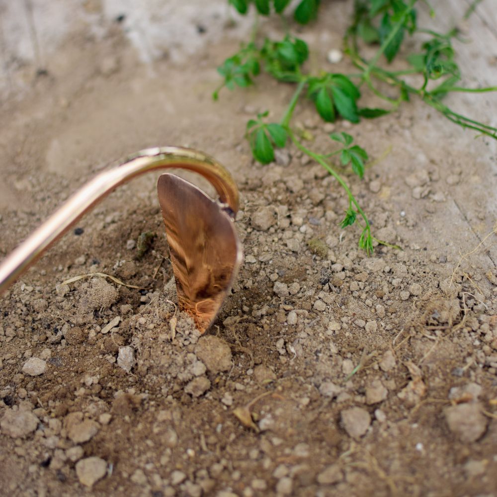 Kleine Spitzhacke aus Kupfer