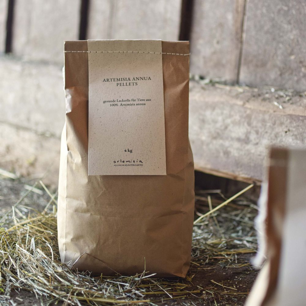 Artemisia annua Pellets - gesunde Leckerlis für Tiere