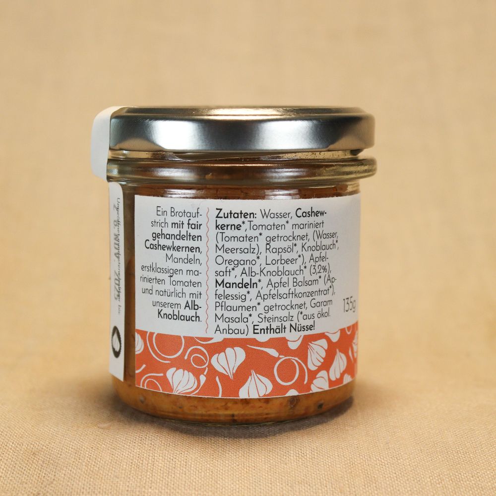 Alb-Knoblauch Tomatenaufstrich Alb-Knoblauch Tomatenaufstrich