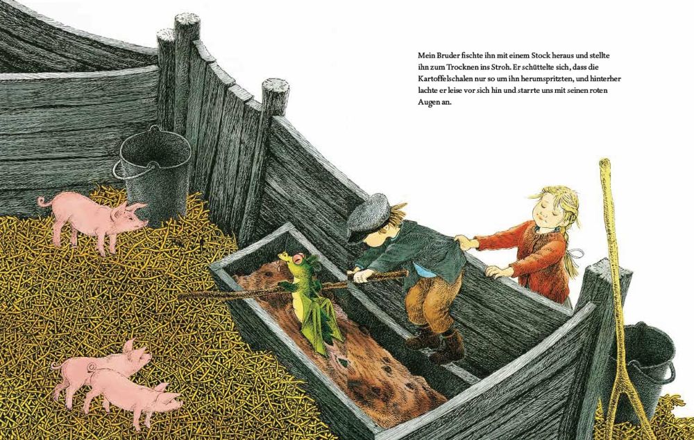 Der Drache mit den roten Augen