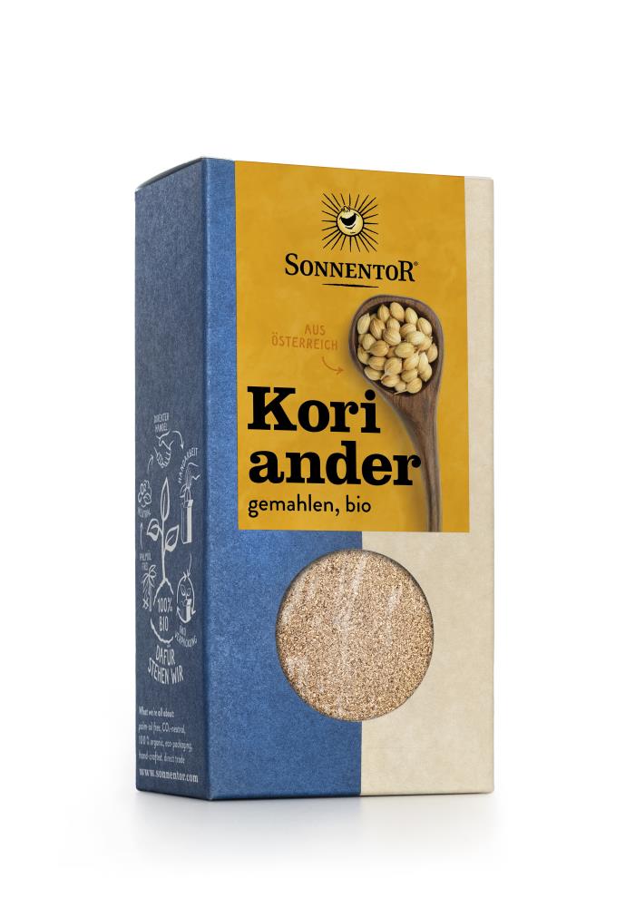 Koriander gemahlen