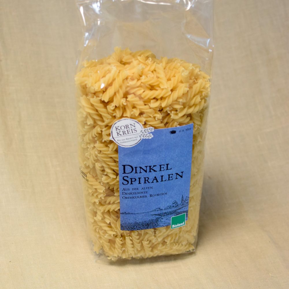 Dinkel-Spiralnudeln 500 g Alb-Feld-Früchte