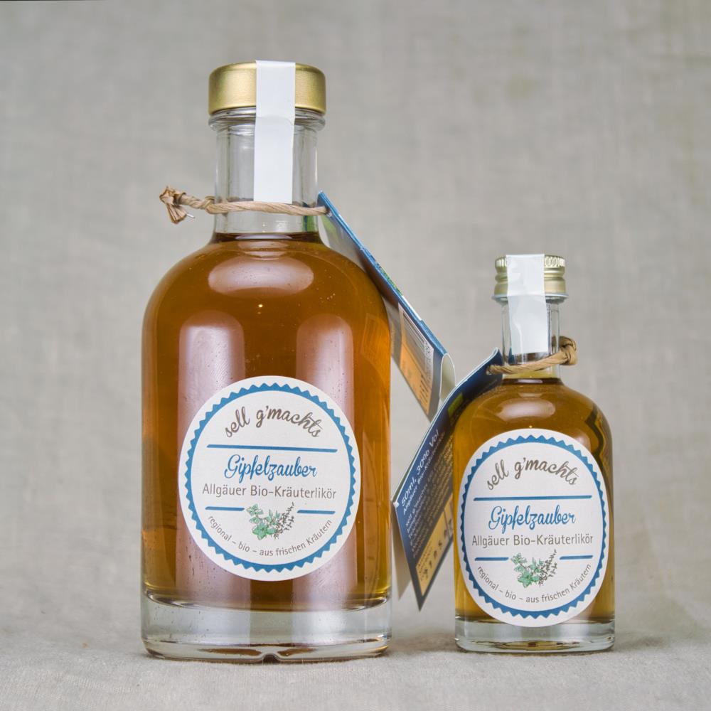 Gipfelzauber Allgäuer Bio Likör