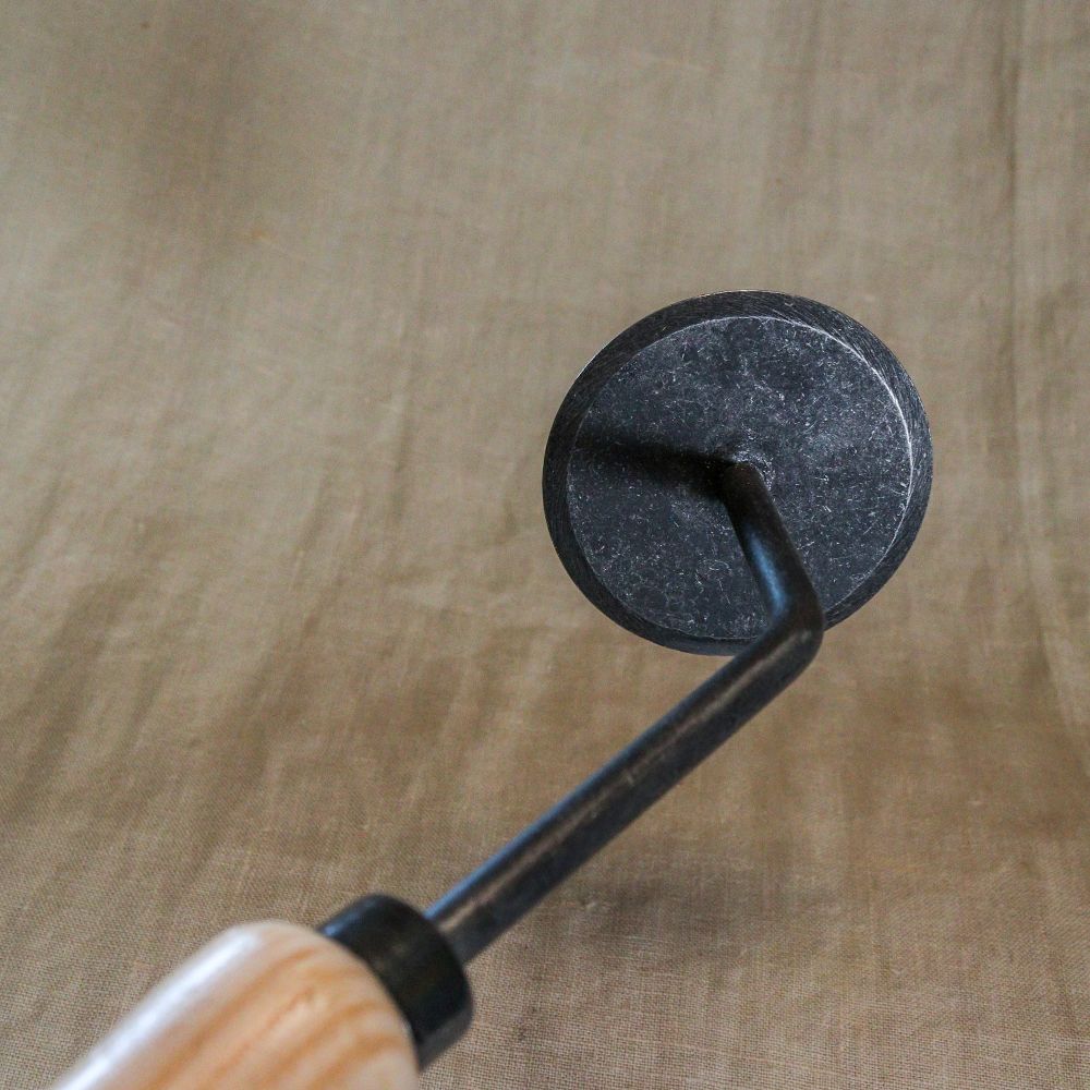 Gartendisk - Unkrautmesser mit Eschengriff