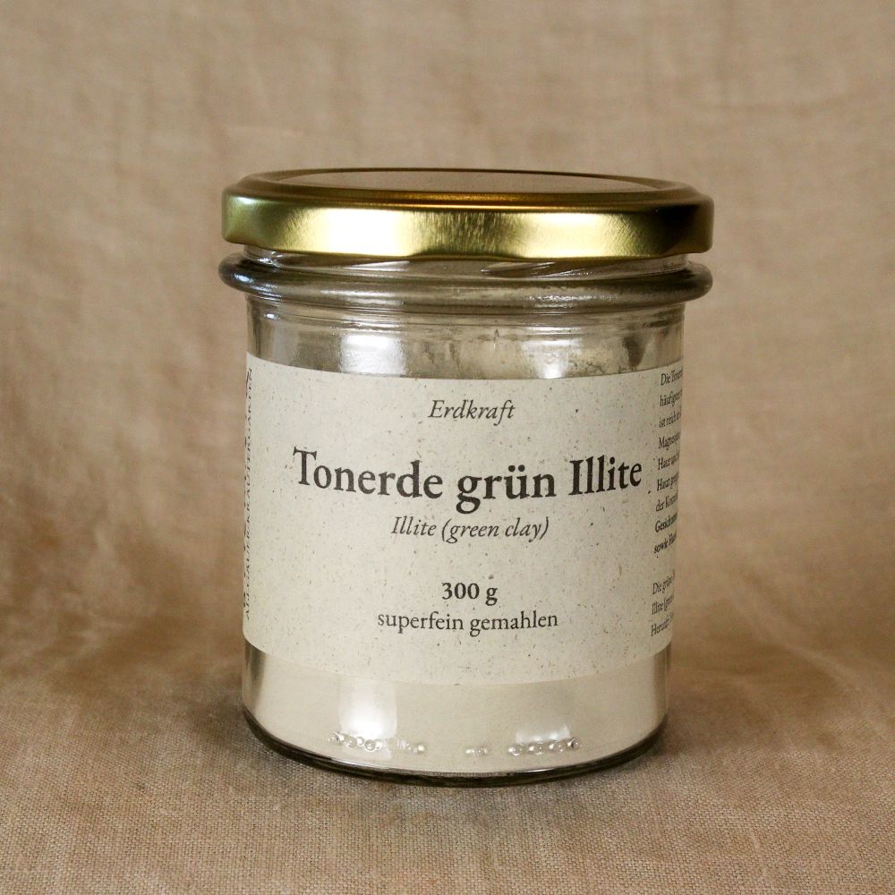 Tonerde grün illite
