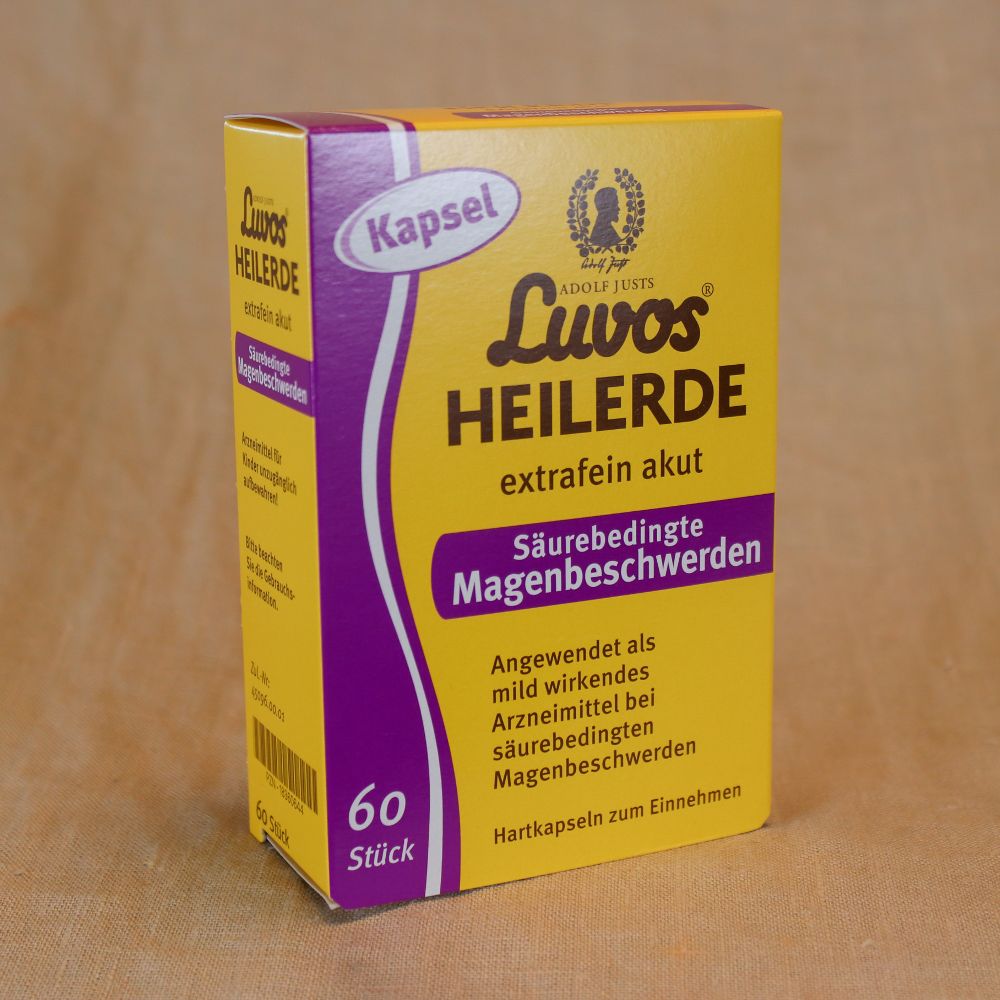Luvos Heilerde extrafein akut 60 Kapseln